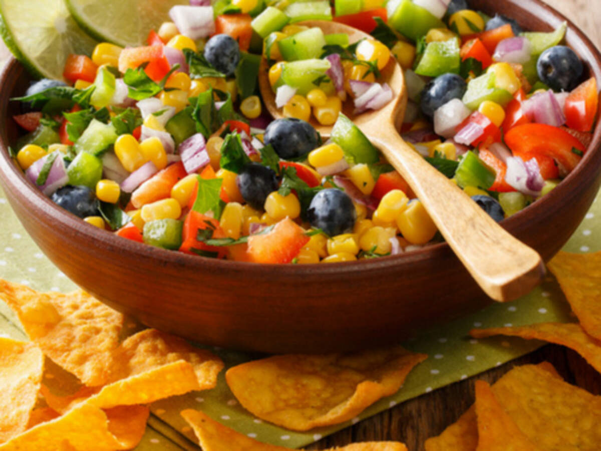 Sweet Corn with Blueberries Recipe