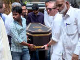 Tom Alter's funeral