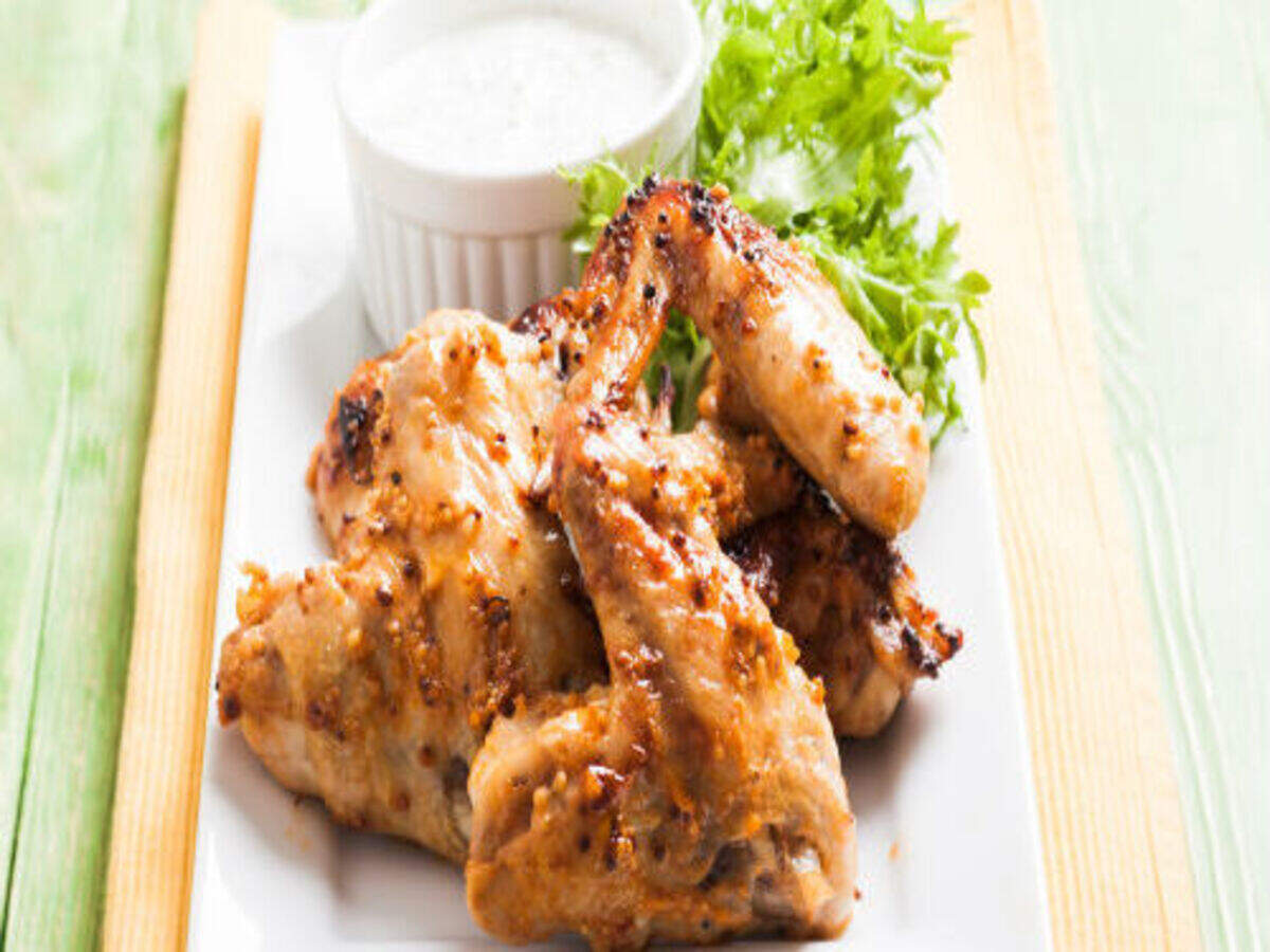 Honey Mustard Chicken Wings Recipe