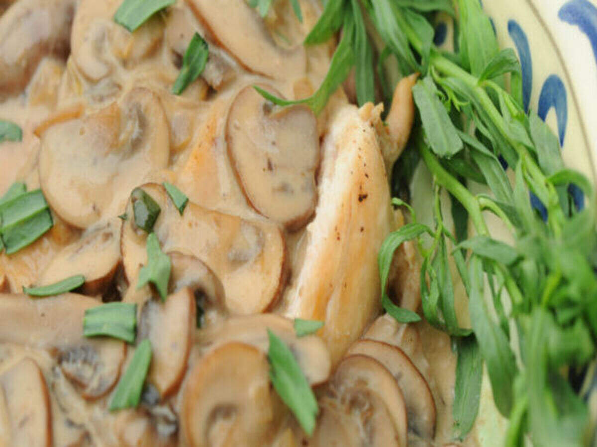 Mushroom and Tarragon Skillet Recipe