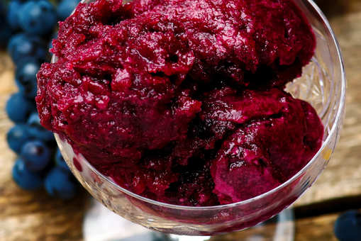 Red Grapes Sorbet Recipe: How to Make Red Grapes Sorbet Recipe ...