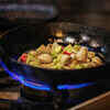 Pan frying