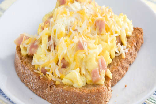 Ham and Cheese Eggs