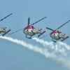 IAF's 'Sarang' Helicopter Aerobatic team displays maneuvers
