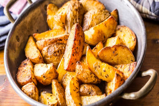 Greek Oven Roasted Potatoes Recipe: How to Make Greek Oven Roasted ...