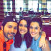 When Varun and Taapsee ran into Shraddha Kapoor