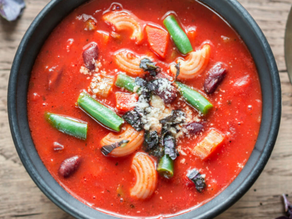 Jain-style Minestrone Soup Recipe