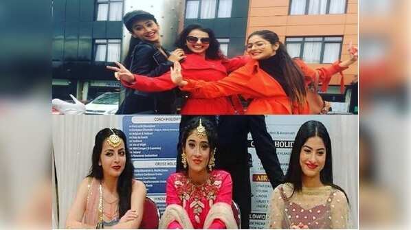 Shivangi Joshi, Krishna Mukherjee, Shrenu Parikh's London trip will make you crave for a cool trip with your girl gang