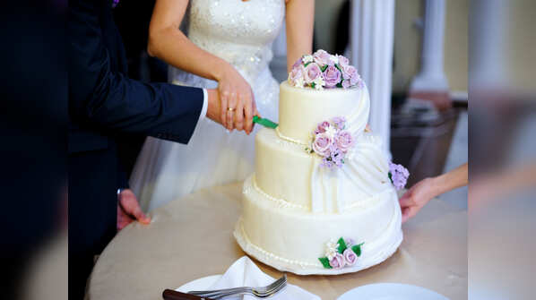 The cake-cutting ceremony