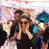 Ajay and Parineeti caught in a candid moment while shooting for ‘Golmaal Again’ title track