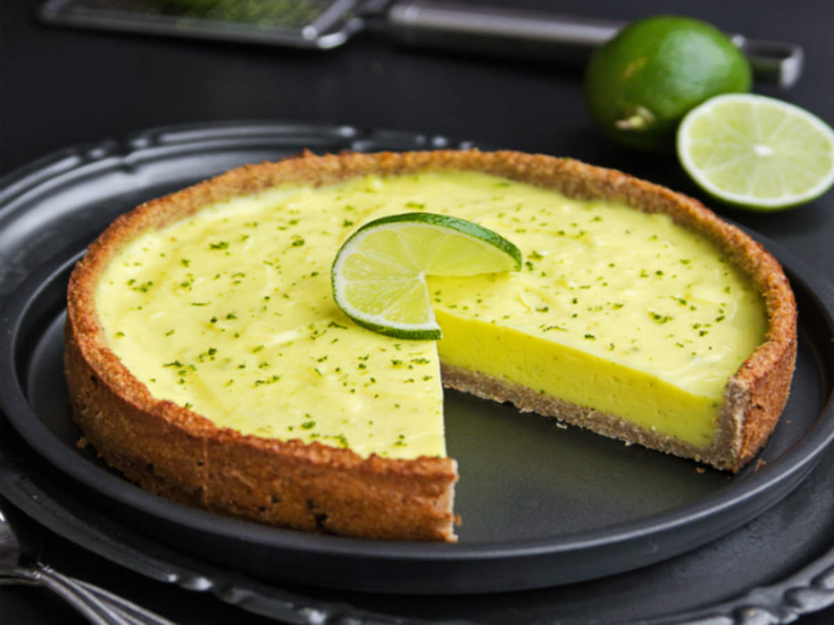What makes key lime pie set?