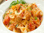 Farfalle Pasta with Roasted Tomatoes