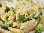 Spicy Broccoli and Cheese Pasta