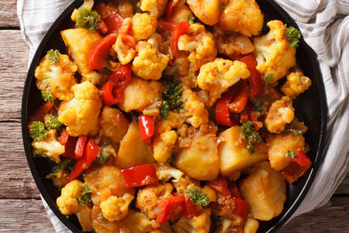 Tadka Potato Cauliflower