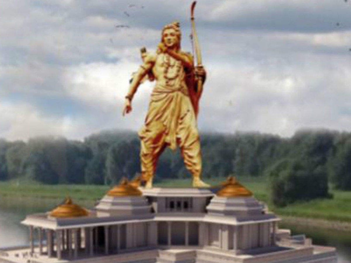 Lord Ram Statue | Big Lord Ram statue in Ayodhya | Times of India ...