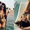 Bikini-clad Shama Sikander is hogging all the attention on a beach in Dubai