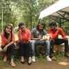 Youngsters wait in vain for their favourite mini train
