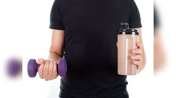 Practicing cardio with light weights