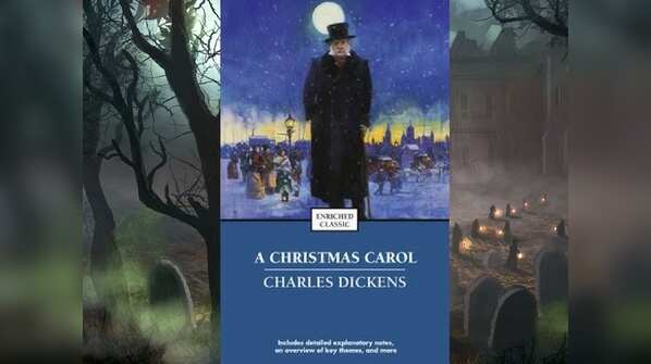The ghost of the Christmas yet to come in A Christmas Carol by Charles Dickens