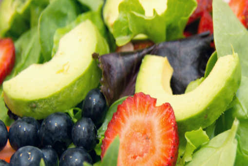 Green Apple and Blueberry Salad