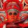 Article image for: ‘Mukhathezhuthu’, the art of intricately painting the face of Theyyam performer