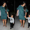 Doting mommy Arpita Khan Sharma spotted with son Ahil