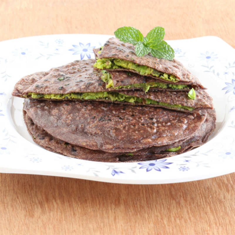 Millet Potato Paratha Recipe