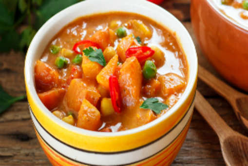 Pumpkin Chickpea and Coconut Curry