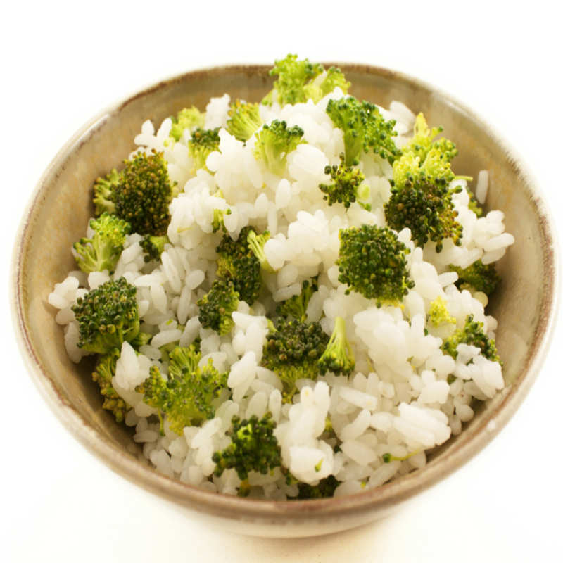 Broccoli Lemon Rice Recipe