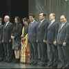 Leaders pose for a group photograph at the opening ceremony of 31st ASEAN Summit in Manila, Philippines
