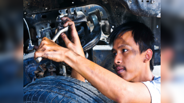 Maintenance workers