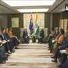 Bilateral meeting between PM Narendra Modi and Australian PM Malcolm Turnbull on the sidelines of the ASEAN Summit in Manila