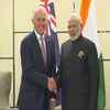 PM Modi shares a lighter moment with Australian PM Malcolm Turnbull in Manila