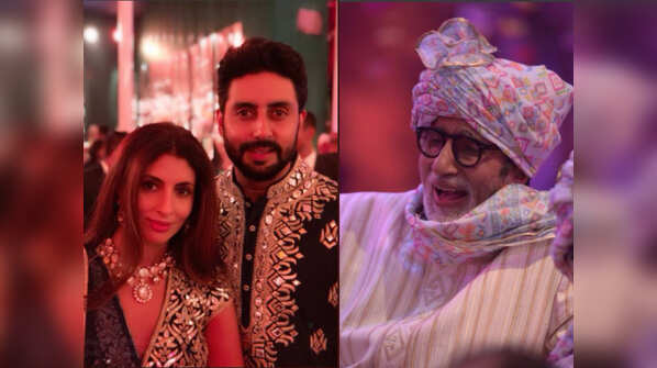 The Bachchans attend a wedding in style