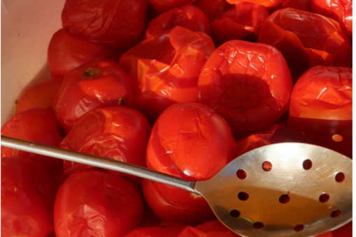 Poached Tomatoes