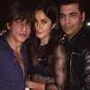 Pic: Katrina Kaif strikes a pose with Shah Rukh Khan and Karan Johar