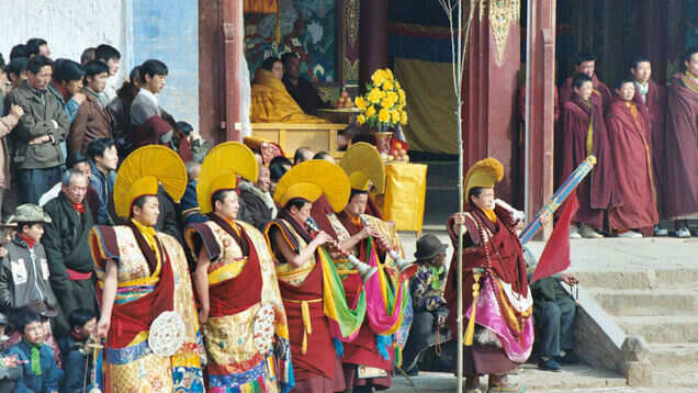 Celebrating Losar festival of Ladakh