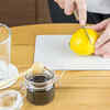 Drink honey and lemon juice