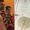 Revealed: Zaheer Khan and Sagarika Ghatge’s invitation card for grand wedding reception