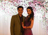 Celebs attend Alesia Raut and Siddhaanth Surryavanshi&rsquo;s starry wedding reception