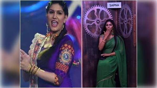 Recently eliminated Bigg Boss 11 contestant Sapna Choudhary's journey in pics