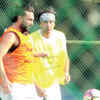 Article image for: Ranveer Singh joins Ranbir Kapoor to practice for a charity football match