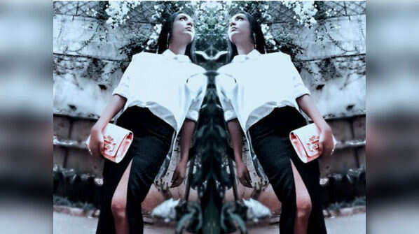 Shveta steps out in style