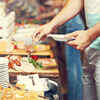 ​Eating while standing up