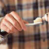 ​Brushing teeth before a dessert