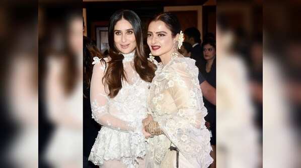Rekha and Kareena Kapoor Khan dazzle at Reliance Digital Filmfare Glamour and Style Awards
