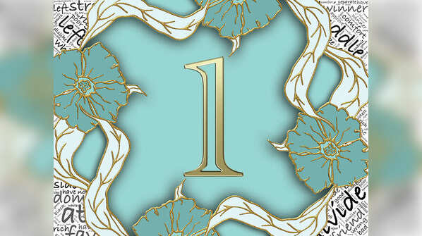 ‘A’ resonates with the number 1