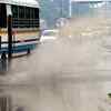 Mumbai: Water logging on Sion-Panvel highway due to rain