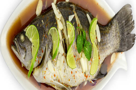 Steamed Fish In Banana Leaves Recipe - NDTV Food