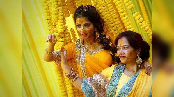 Bride's mom